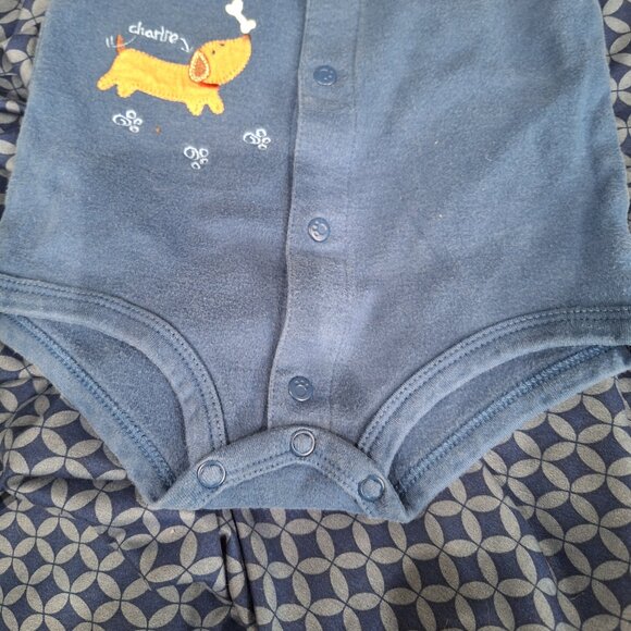 carters onesie with dogs 6 to 9 months - Picture 7 of 7